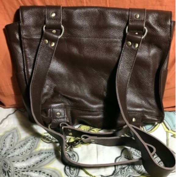VERE VERTO Repeto Leather Convertible Backpack New main image 7